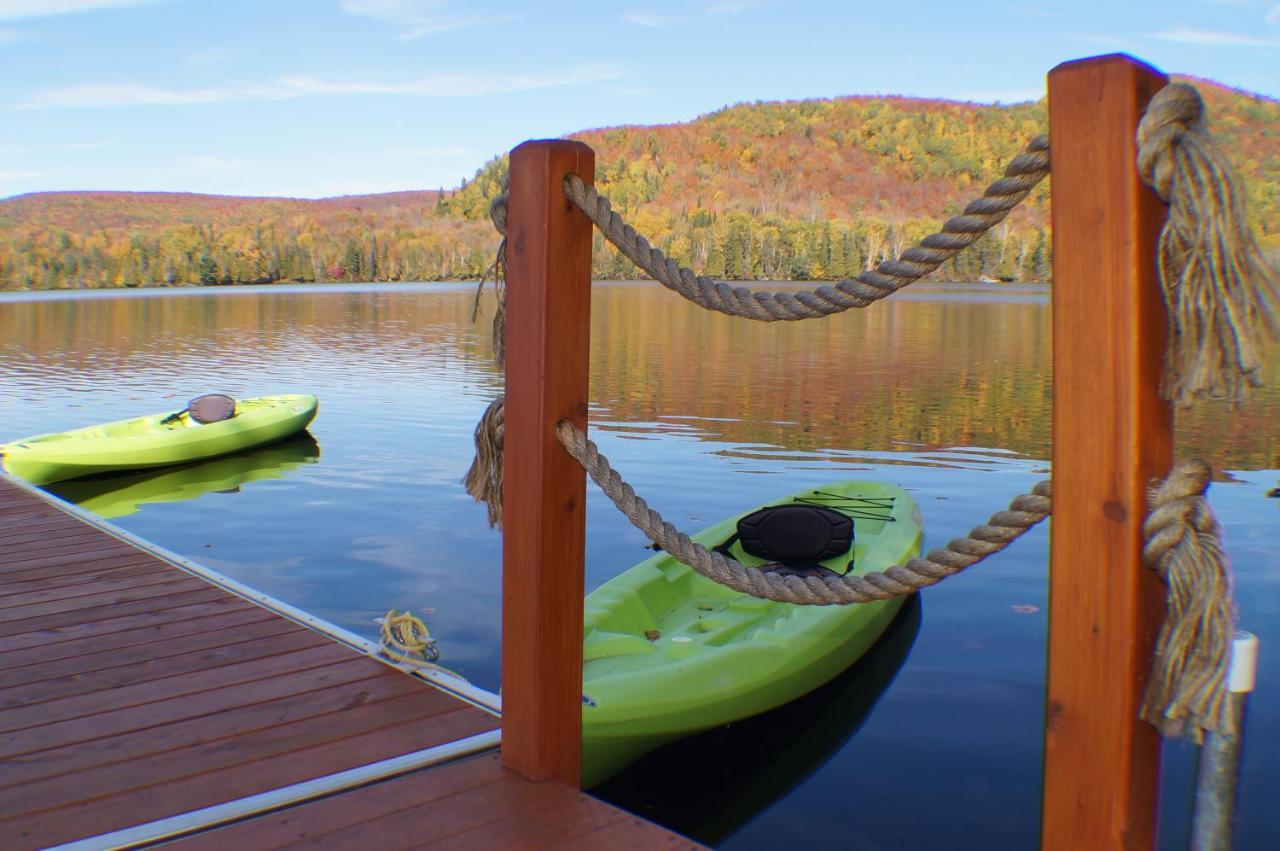 Motel Ours Bleu Lac-Saguay 외부 사진