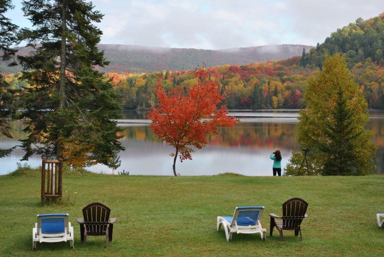 Motel Ours Bleu Lac-Saguay 외부 사진